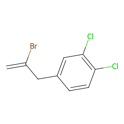 2-Bromo-3-(3,4-dichlorophenyl)-1-propene structure