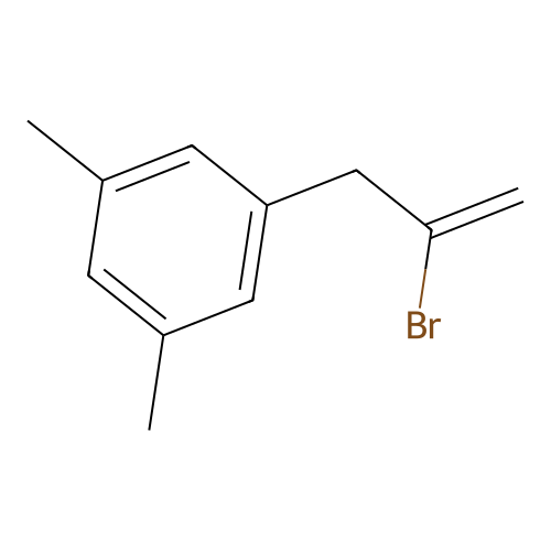 2-Bromo-3-(3,5-dimethylphenyl)-1-propene structure
