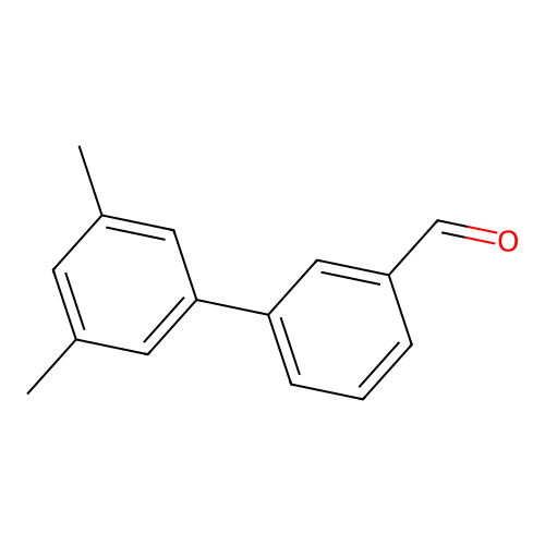 3-(3,5-Dimethylphenyl)benzaldehyde structure