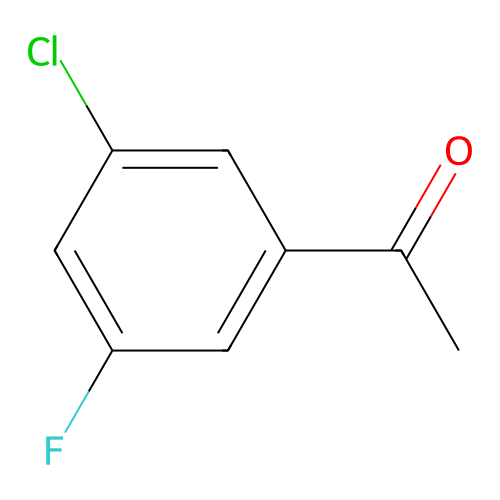 1-(3-Chloro-5-fluorophenyl)ethan-1-one structure