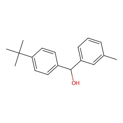 4-tert-Butyl-3'-methylbenzhydrol structure