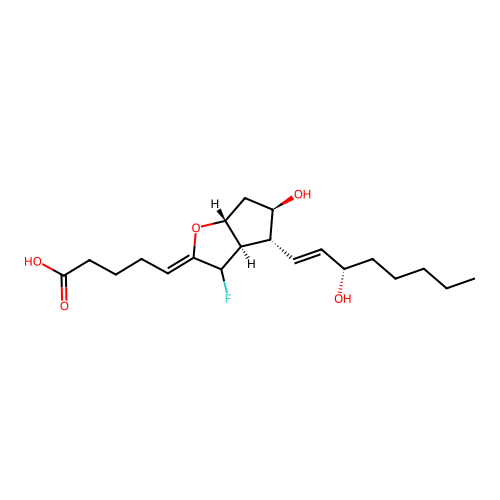 7-Fluoroprostacyclin structure