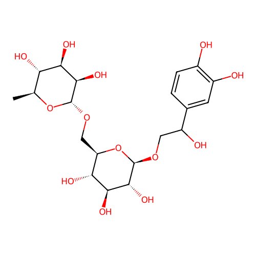 Forsythoside D structure