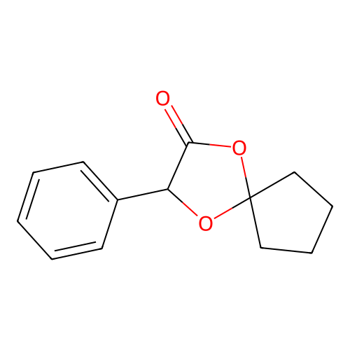 3-Phenyl-1,4-dioxaspiro[4.4]nonan-2-one structure