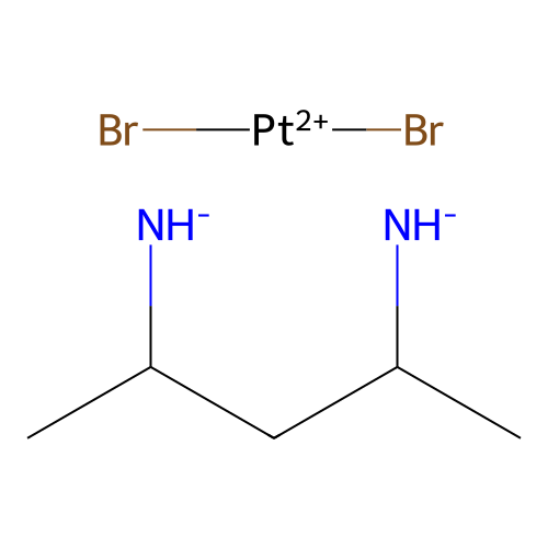 4-Azanidylpentan-2-ylazanide;dibromoplatinum(2+) structure