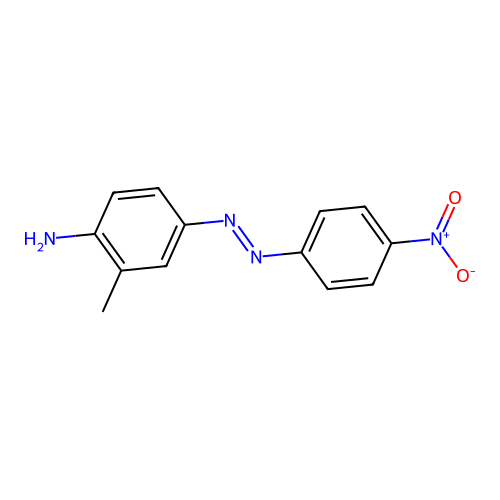 4-[(4-Nitrophenyl)azo]-O-toluidine structure