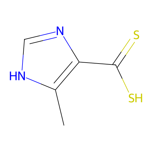 5-Methyl-1H-imidazole-4-carbodithioic acid structure