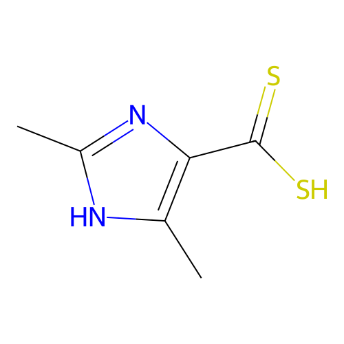 2,5-Dimethyl-1H-imidazole-4-carbodithioic acid structure