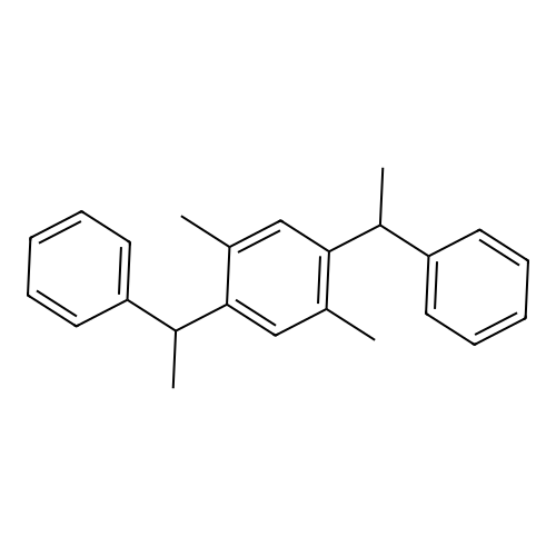 2,5-Bis(1-phenylethyl)-p-xylene structure