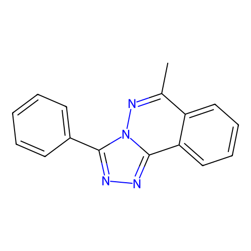 6-Methyl-3-phenyl-[1,2,4]triazolo[3,4-a]phthalazine structure