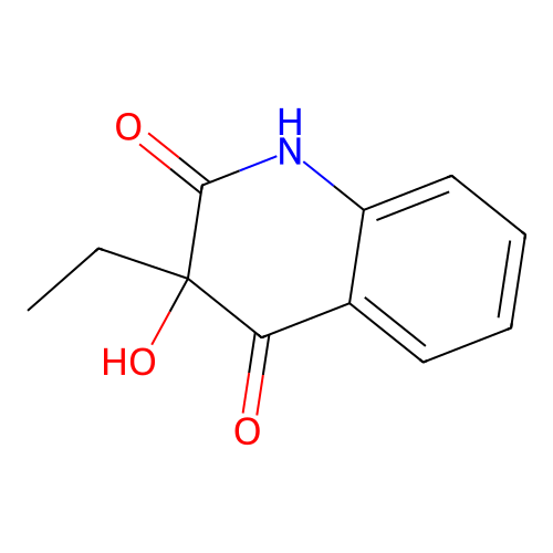 3-Ethyl-3-hydroxy-2,4(1H,3H)-quinolinedione structure