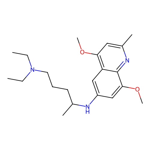 N~4~-(4,8-Dimethoxy-2-methylquinolin-6-yl)-N~1~,N~1~-diethylpentane-1,4-diamine structure