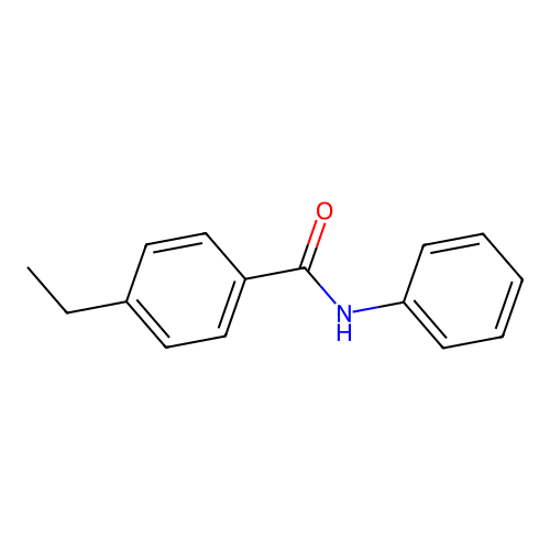 4-ethyl-N-phenylbenzamide structure