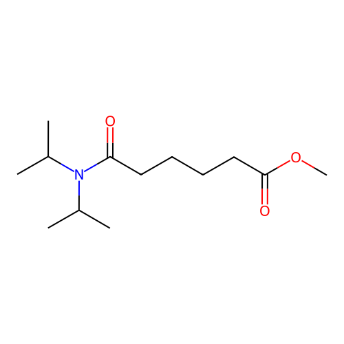 Methyl 6-(dipropan-2-ylamino)-6-oxohexanoate structure