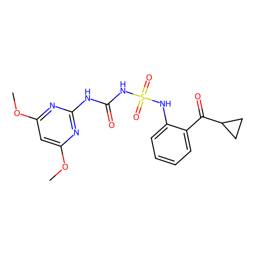 Cyclosulfamuron structure