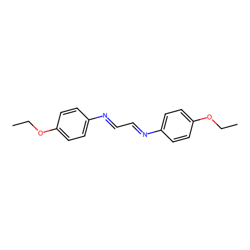 N,N'-Bis(4-ethoxyphenyl)-1,4-diazabutadiene structure
