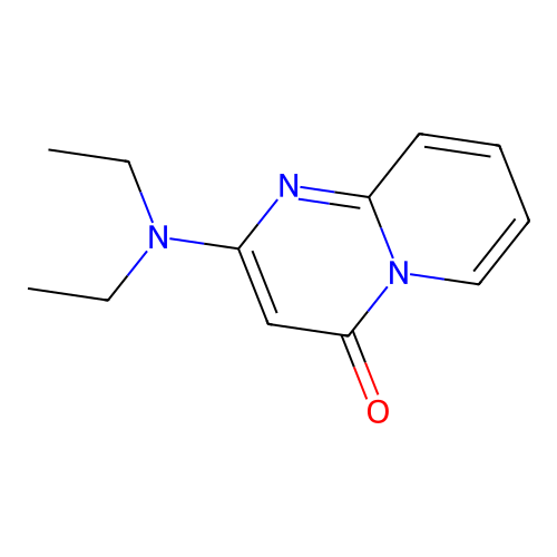 2-(Diethylamino)-4H-pyrido[1,2-a]pyrimidin-4-one structure