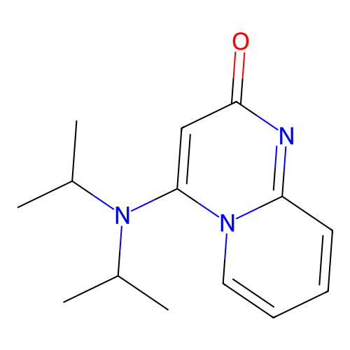 4-[Di(propan-2-yl)amino]pyrido[1,2-a]pyrimidin-2-one structure