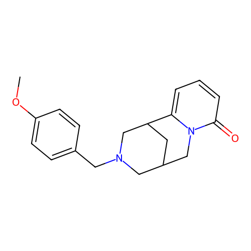 11-[(4-methoxyphenyl)methyl]-7,11-diazatricyclo[7.3.1.0^{2,7}]trideca-2,4-dien-6-one structure
