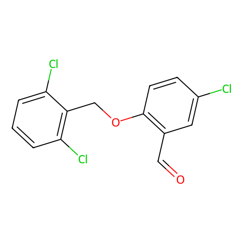 5-Chloro-2-[(2,6-dichlorobenzyl)oxy]benzaldehyde structure