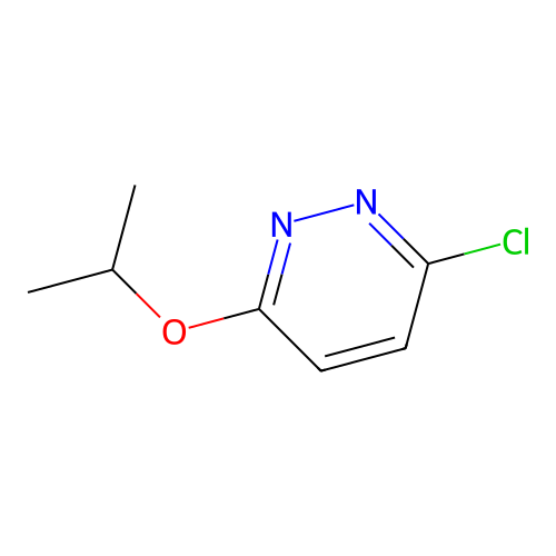 3-Chloro-6-isopropoxypyridazine structure