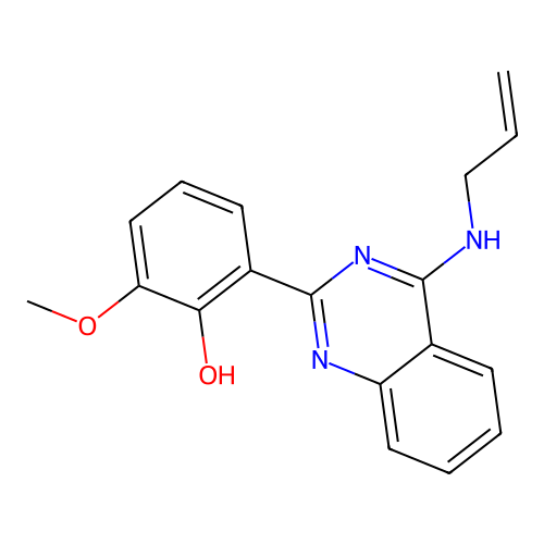 2-(4-(allylamino)quinazolin-2-yl)-6-methoxyphenol structure
