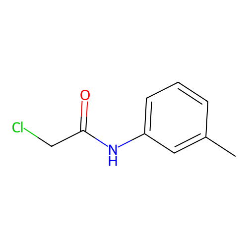 2-氯-N-(3-甲基苯基)乙酰胺 structure