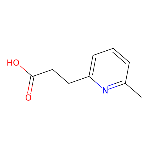 3-(6-Methyl-pyridin-2-YL)-propionic acid structure