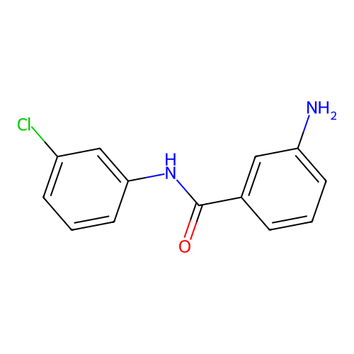 3-Amino-N-(3-chlorophenyl)benzamide structure