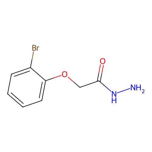 2-(2-Bromophenoxy)acetohydrazide structure
