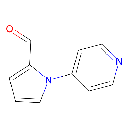 1-Pyridin-4-yl-1H-pyrrole-2-carbaldehyde structure