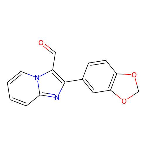 2-Benzo[1,3]dioxol-5-yl-imidazo[1,2-a]pyridine-3-carbaldehyde structure