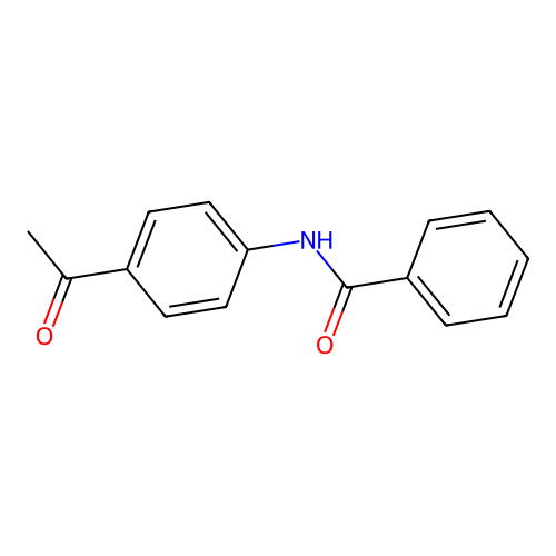 N-(4-乙酰苯基)苯甲酰胺 structure