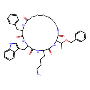 Cyclosomatostatin structure