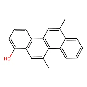6,11-Dimethylchrysen-1-ol structure