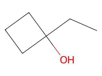 1-Ethylcyclobutan-1-ol structure