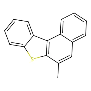 Benzo(b)naphtho(1,2-d)thiophene, 6-methyl- structure