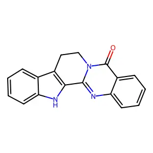 吴茱萸次碱 structure