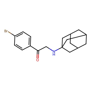 4-溴苯甲酰基-甲基金刚烷胺 structure