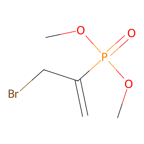3-Bromo-2-dimethoxyphosphorylprop-1-ene structure