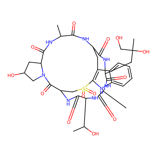 Phalloidinsulfone structure