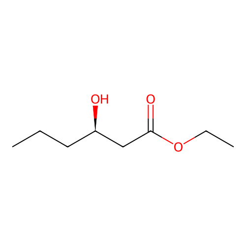 Ethyl (R)-3-hydroxyhexanoate structure
