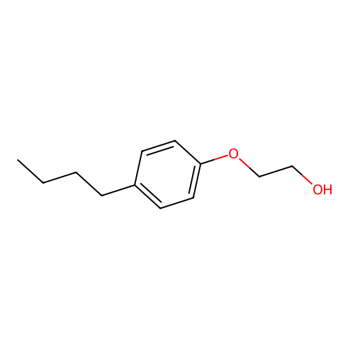 2-(4-Butylphenoxy)ethanol structure