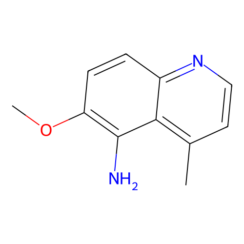 4-Methyl-5-amino-6-methoxy quinoline structure