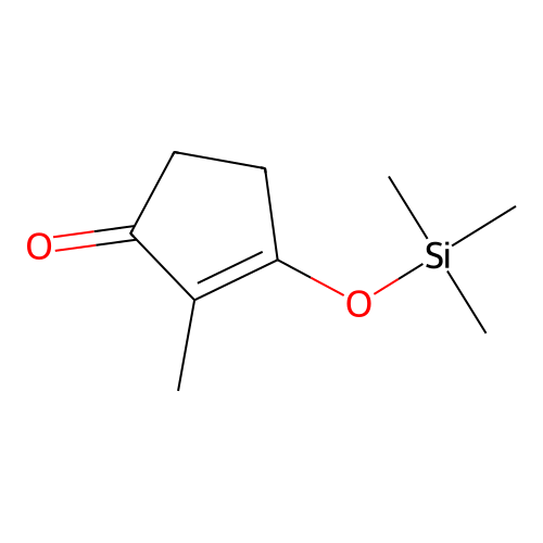 2-Methyl-3-(trimethylsilyloxy)cyclopent-2-enone structure