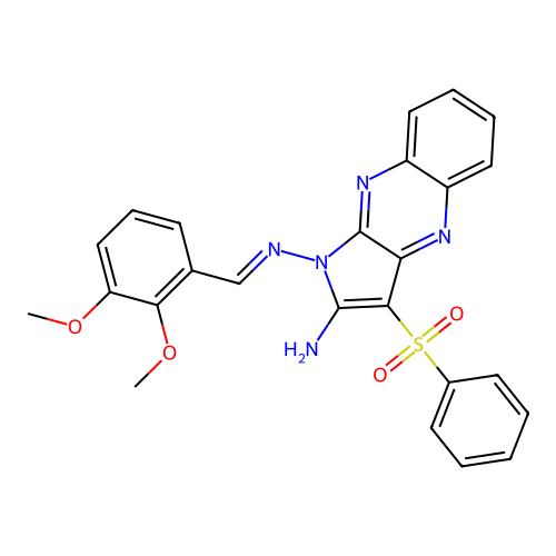 C25H21N5O4S structure