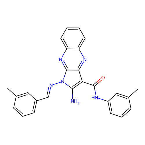 C26H22N6O structure