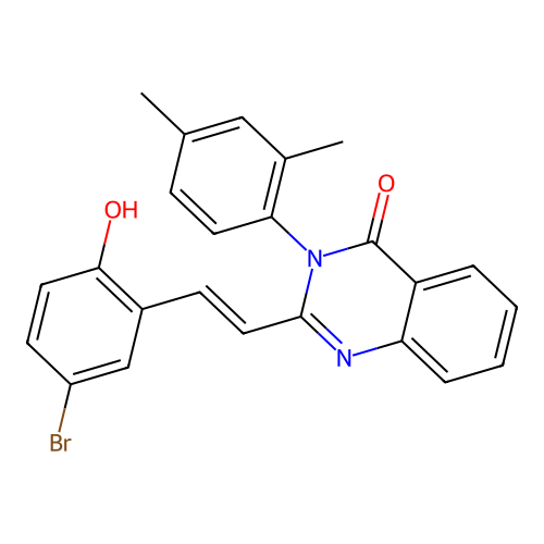 CAS 843622-09-3 - C24H19BrN2O2 structure