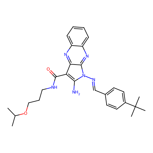 C28H34N6O2 structure