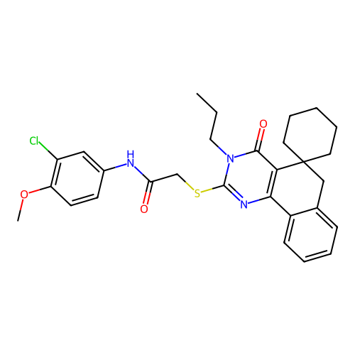 C29H32ClN3O3S structure